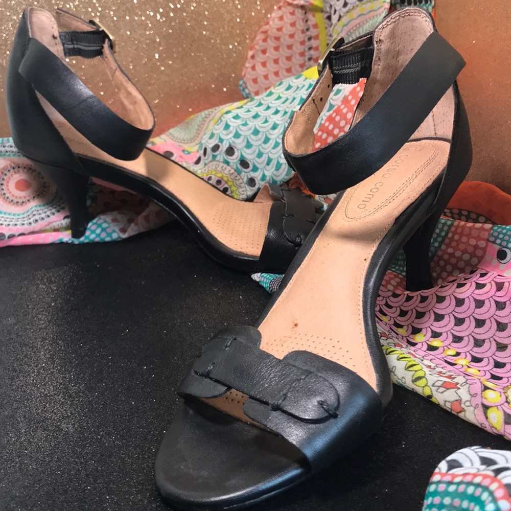 New Corsa Como Ankle Strap Kitten Heel